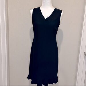 ANN TAYLOR LOFT PETITES LITTLE BLACK DRESS SZ 6P